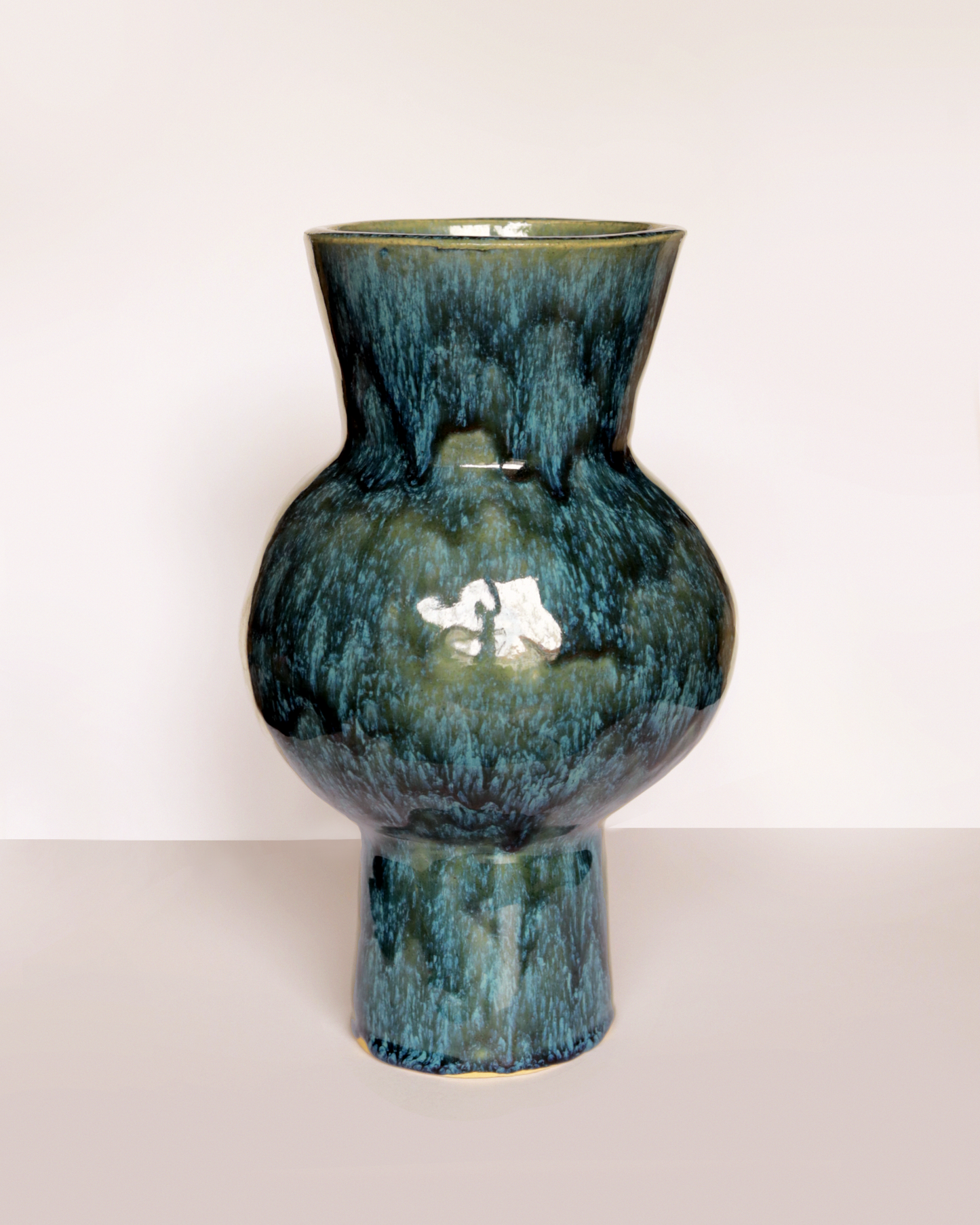 Blue vase