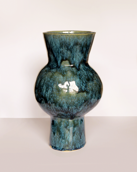 Blue vase