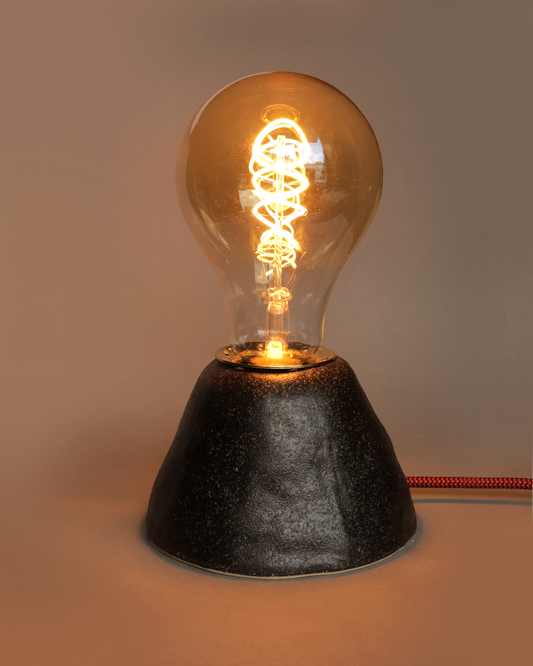 Ceramic lamp “Volcano”